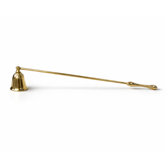 Brass Candle Snuffer with Long Handle – 14"