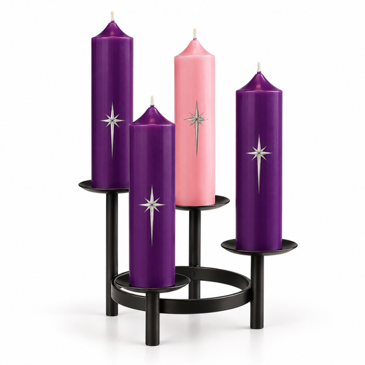 Bright Morning Star Advent Candles