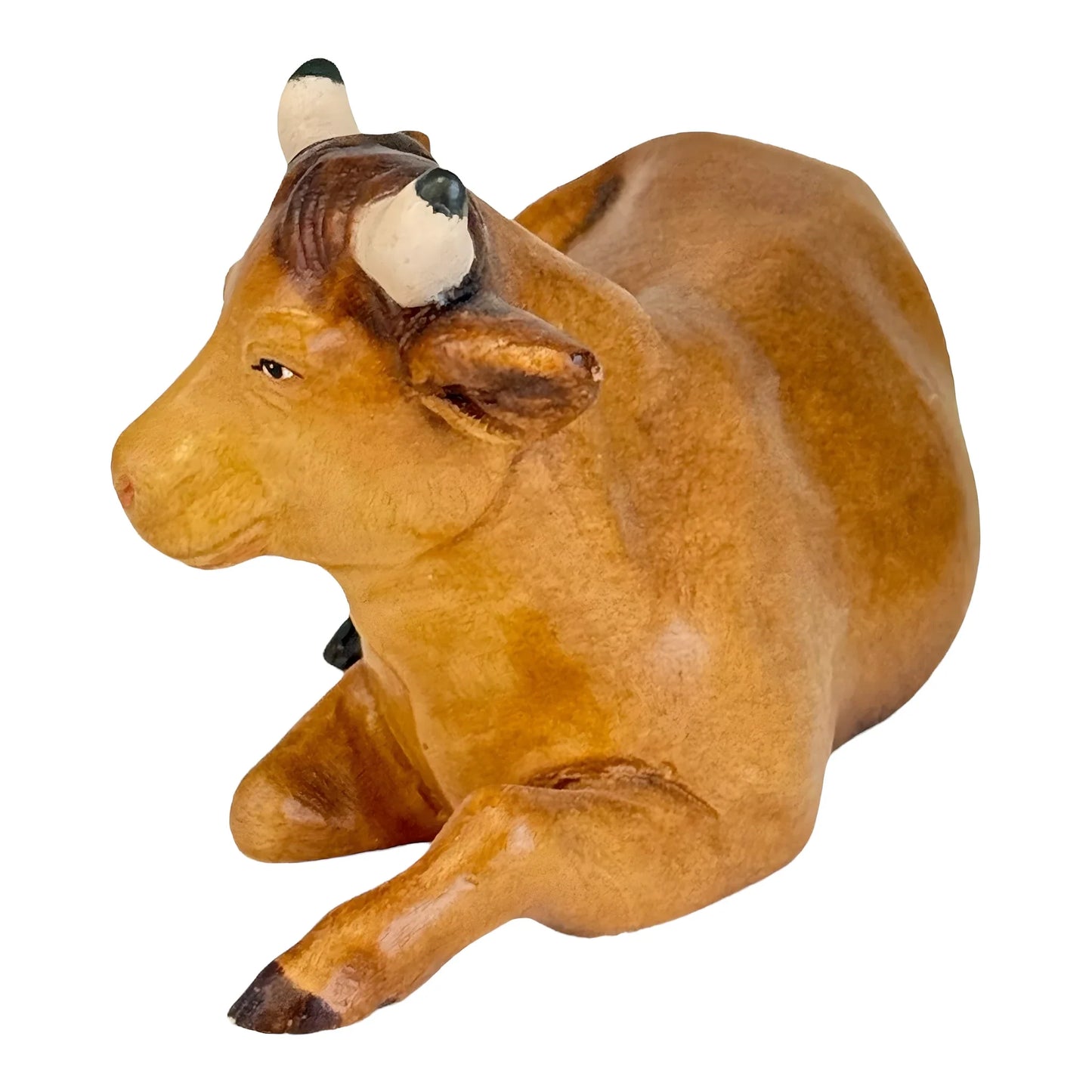 Lying Ox in Maple Wood