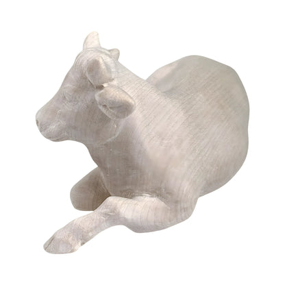 Lying Ox in Maple Wood