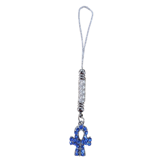 Blue Ankh Cross Mobile Phone Accessory