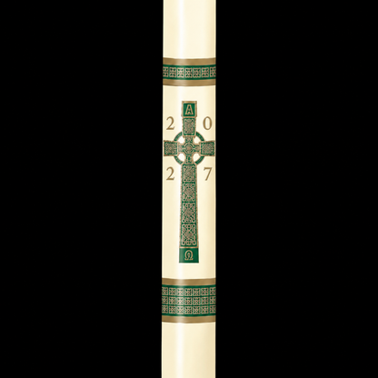 Celtic Cross Paschal Candle