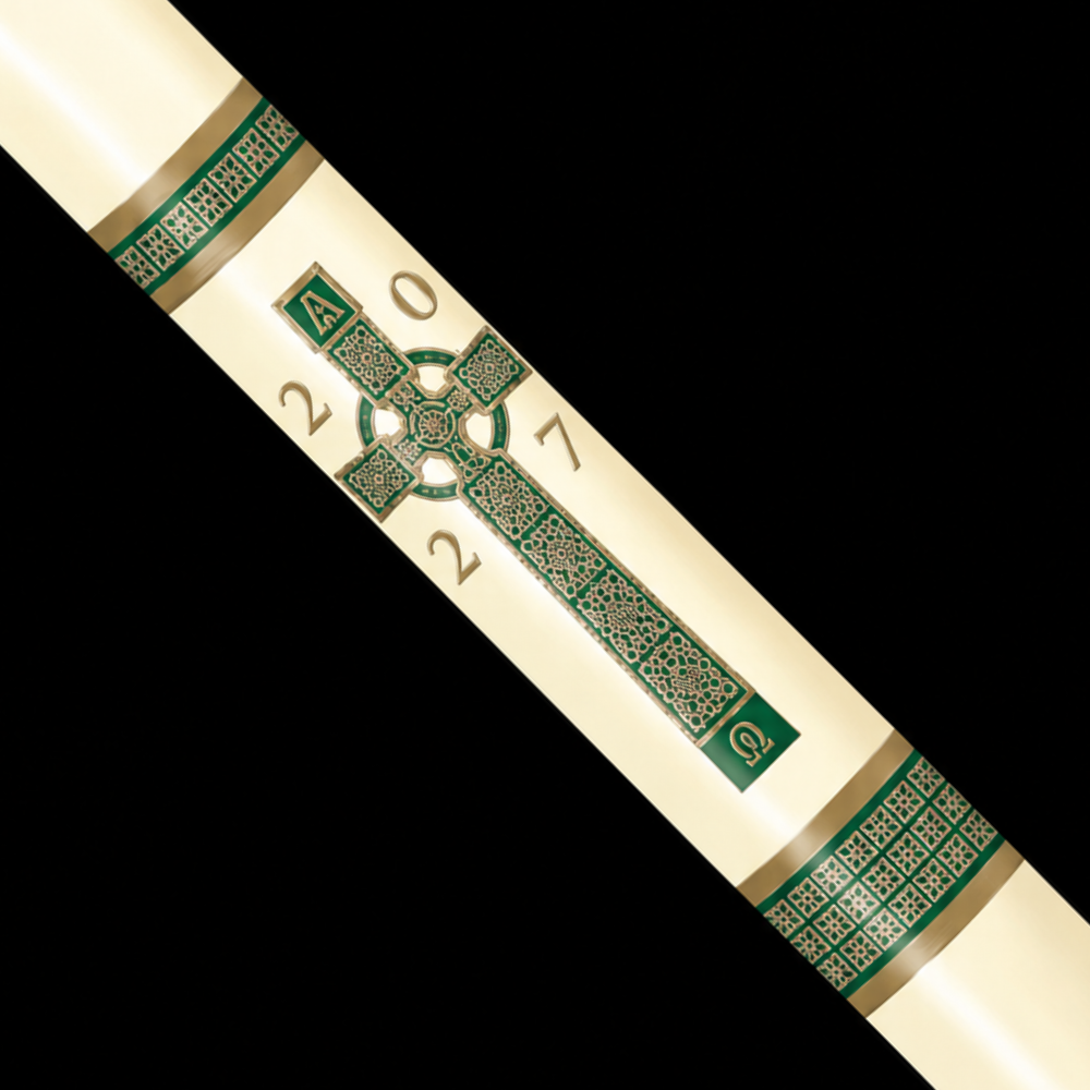 Celtic Cross Paschal Candle