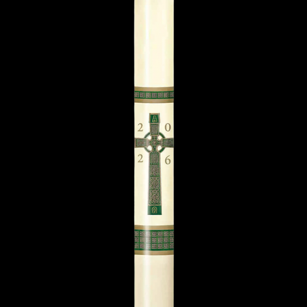 Celtic Cross Paschal Candle
