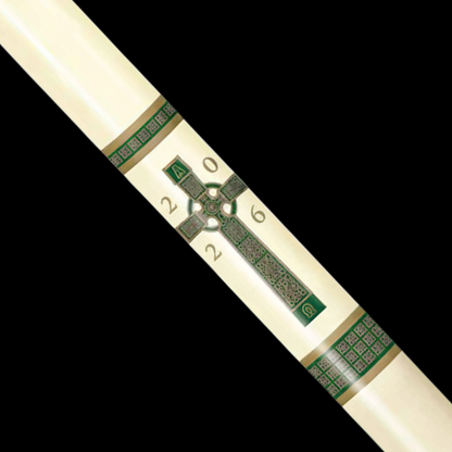 Celtic Cross Paschal Candle