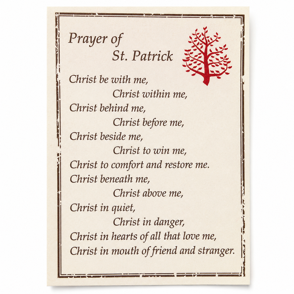 Prayer Cards for Holding Crosses