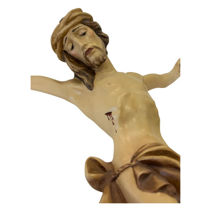 Corpus of Christ in Val Gardena Wood – Sacred and Artistic Sculpture