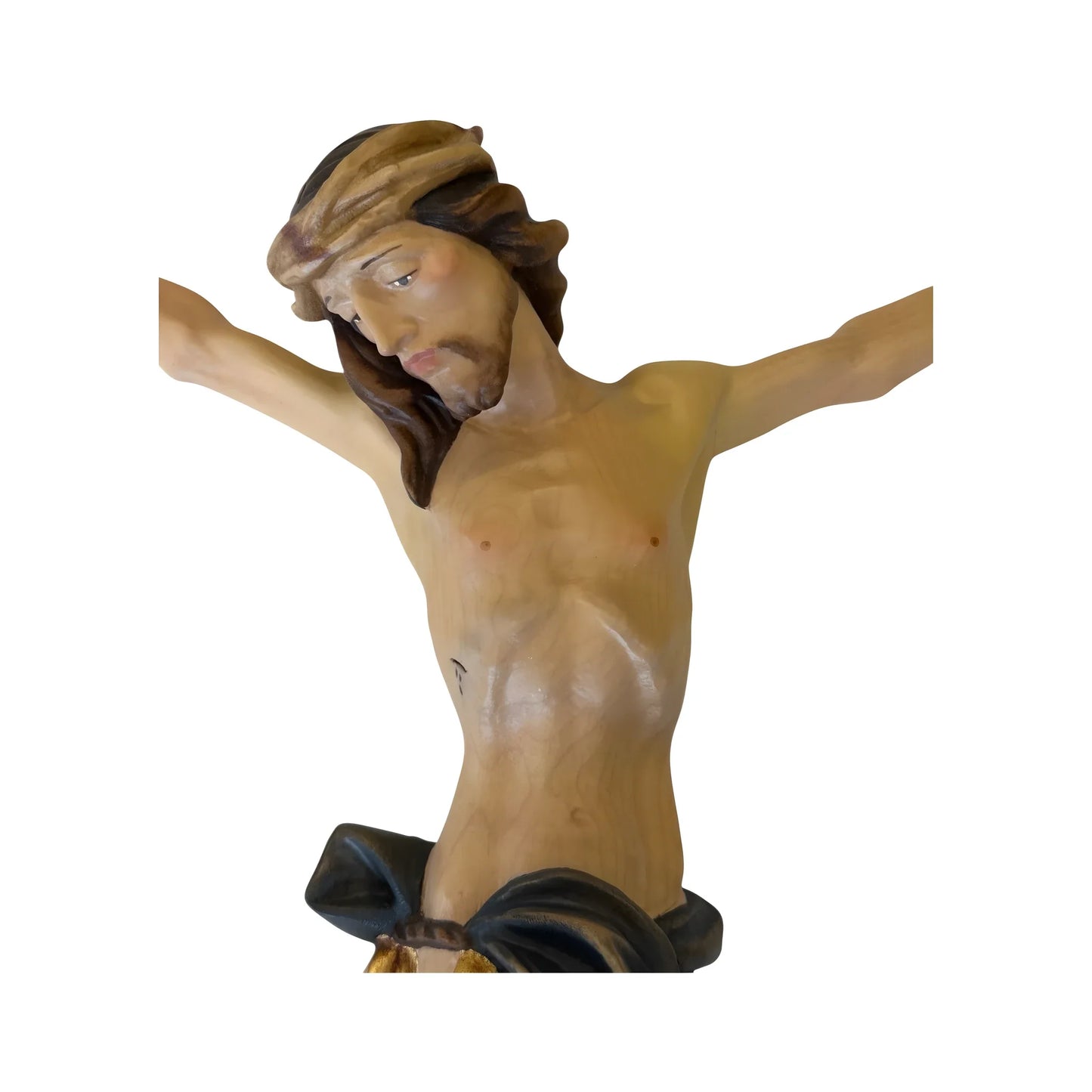 Corpus of Christ in Val Gardena Wood – Sacred and Artistic Sculpture