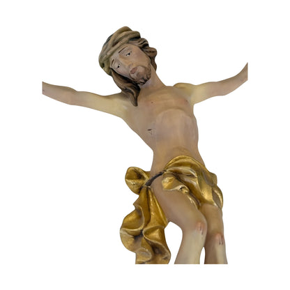 Corpus of Christ in Val Gardena Wood – Sacred and Artistic Sculpture