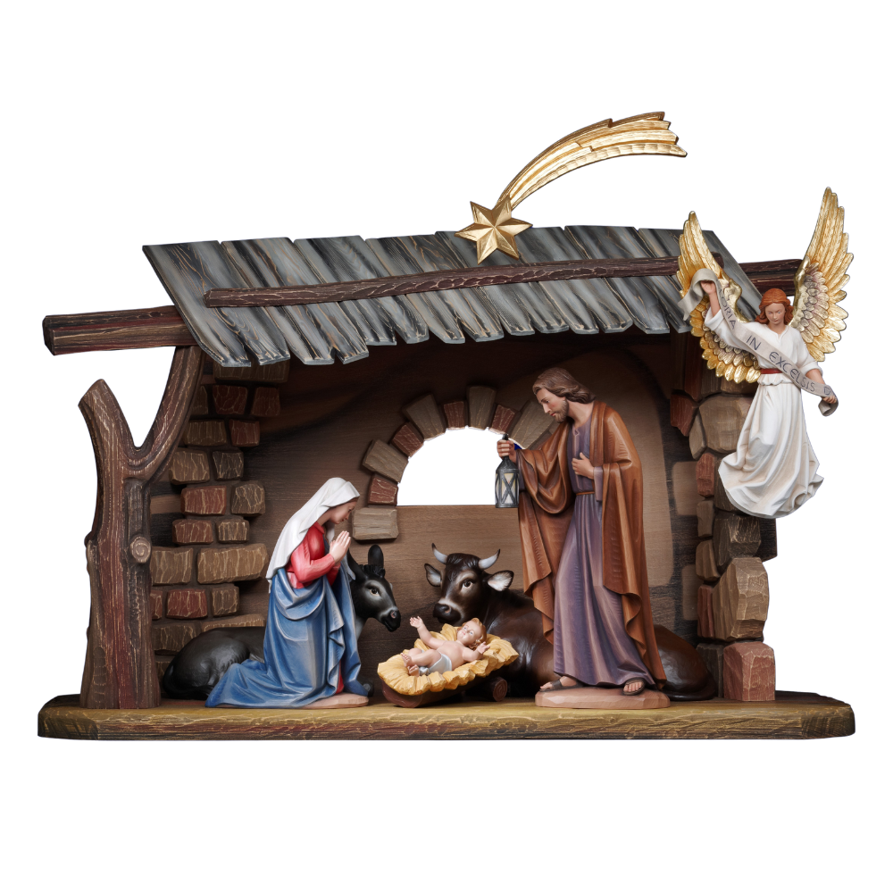 1902 Demetz Nativity Set