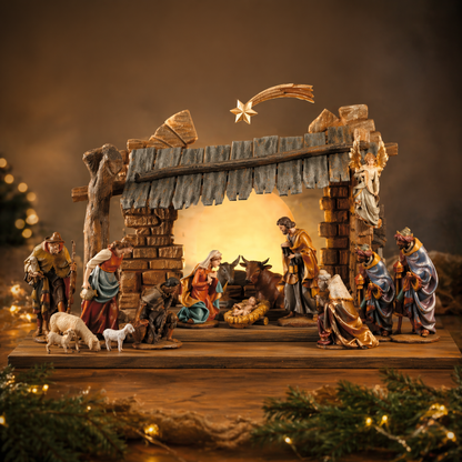 1950 Demetz Nativity Set