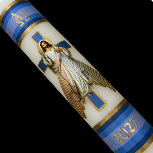 Divine Mercy Paschal Candle