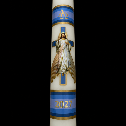 Divine Mercy Paschal Candle