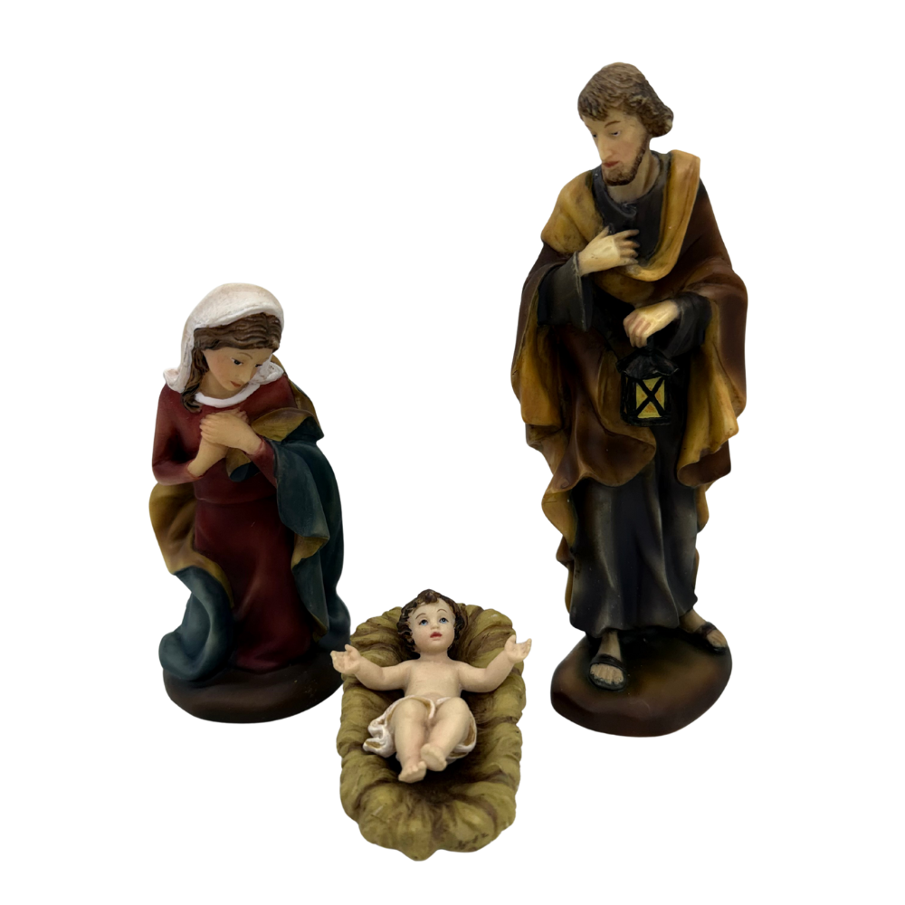 Holy Family 3 Figures 6"