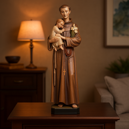 St. Anthony with Child Statue