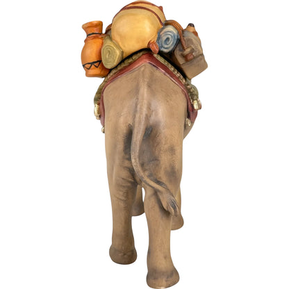 Elephant with Load in Maple Wood