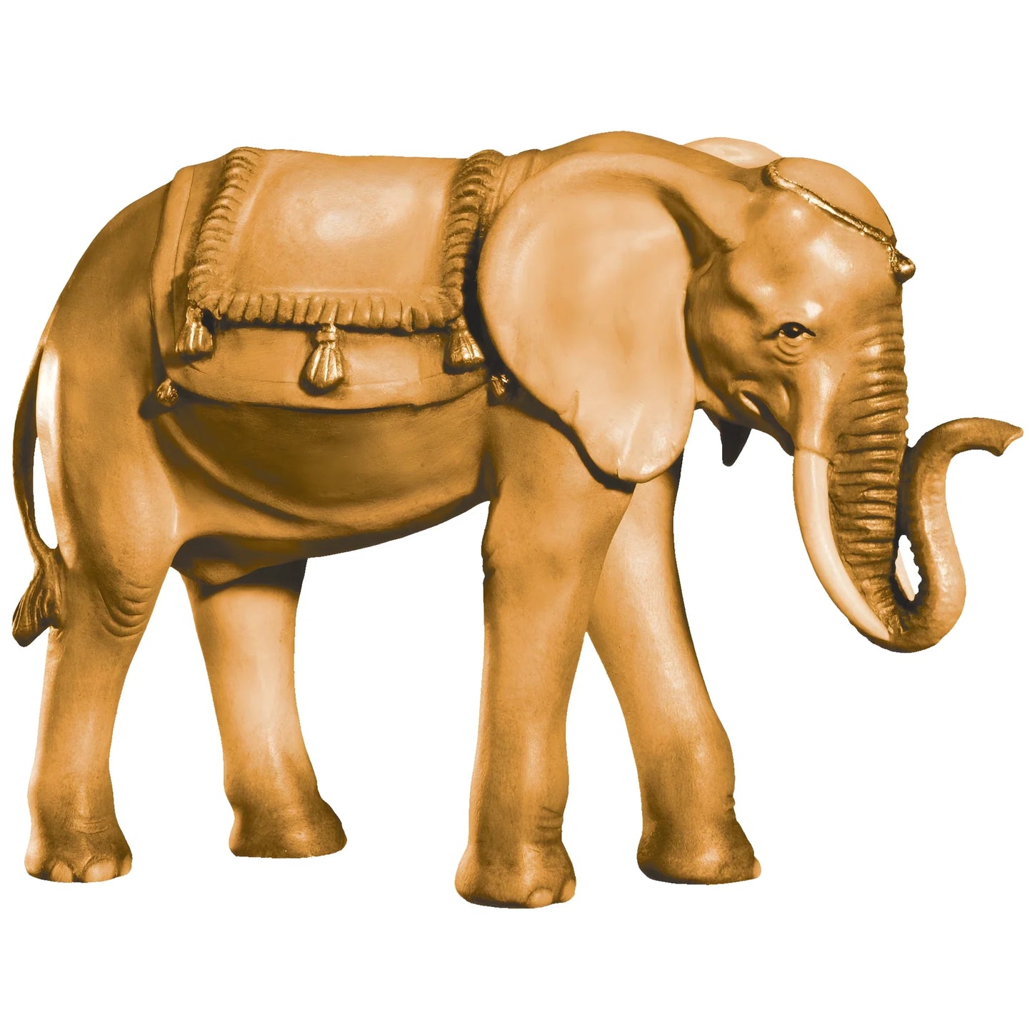 Elephant in Maple Wood