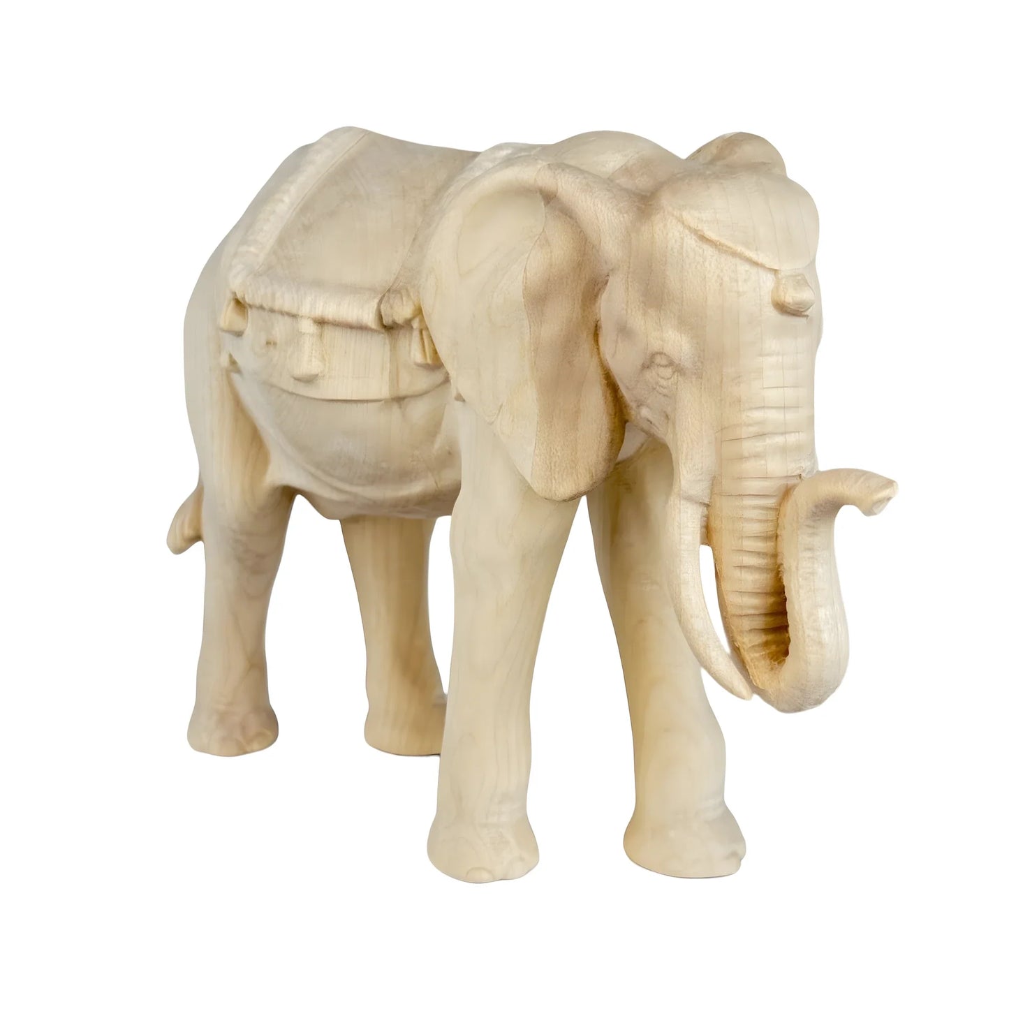 Elephant in Maple Wood