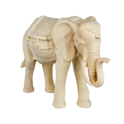 Elephant in Maple Wood