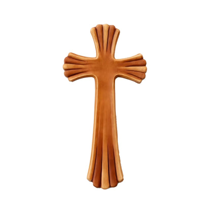 Elegant Modern Stylized Cross "Bethleem" in Maple Wood