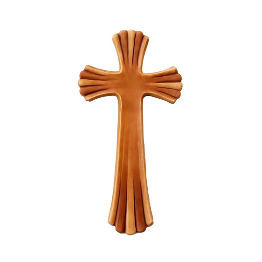 Elegant Modern Stylized Cross "Bethleem" in Maple Wood