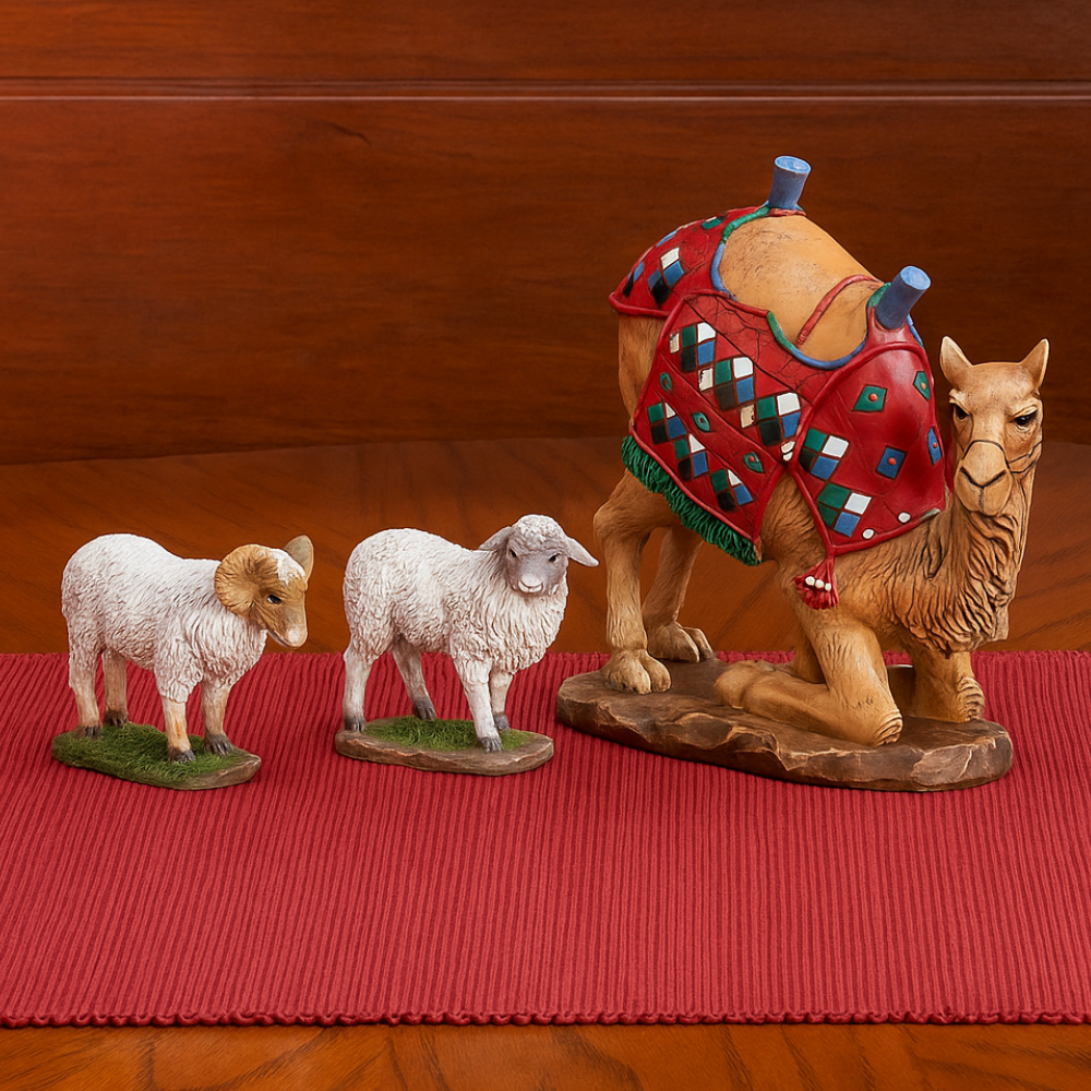 Three Kings Gifts 14" Collection – Real Gold, Frankincense & Myrrh