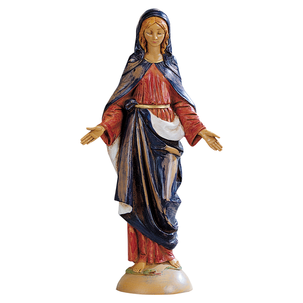 9" Our Lady of Grace Statue