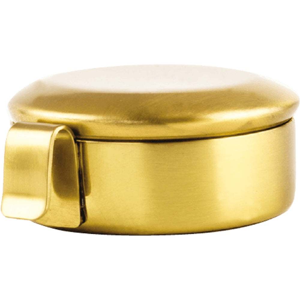 Satin Gold w/ gold amulet