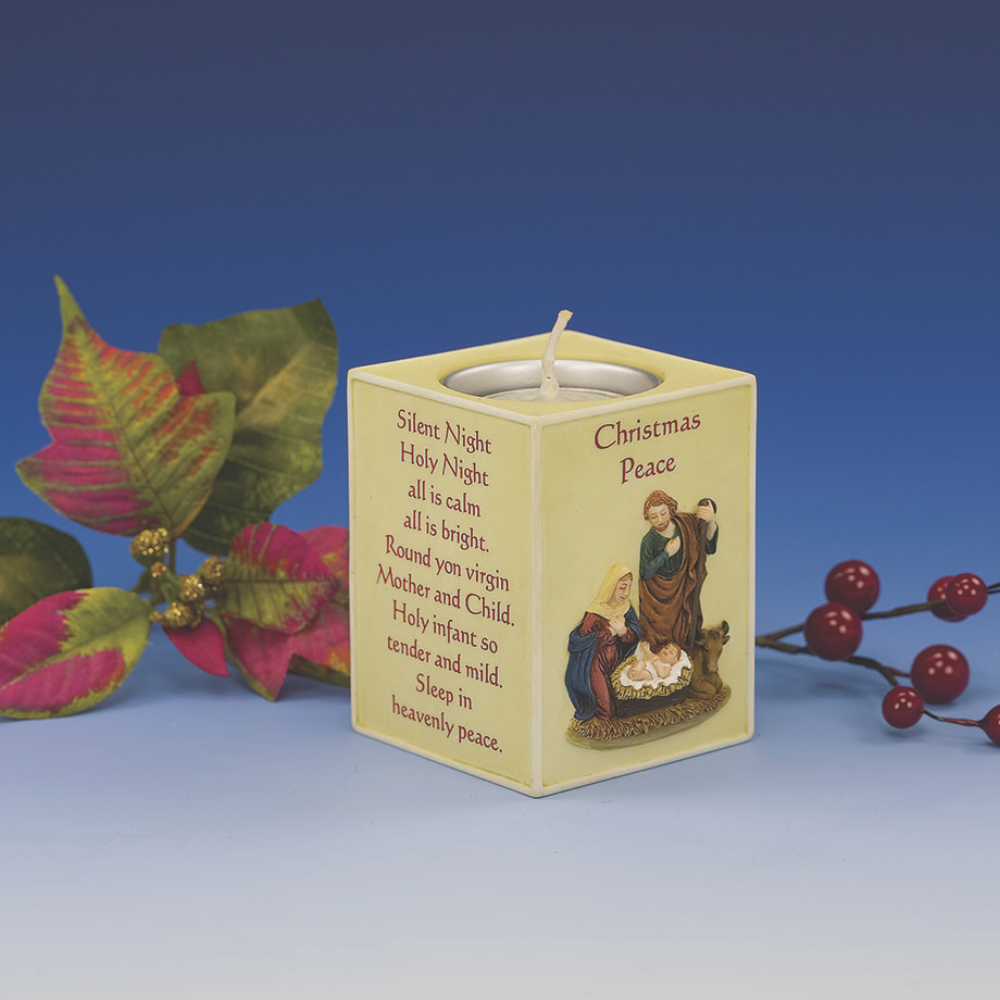 Holy Family Candle Holder
