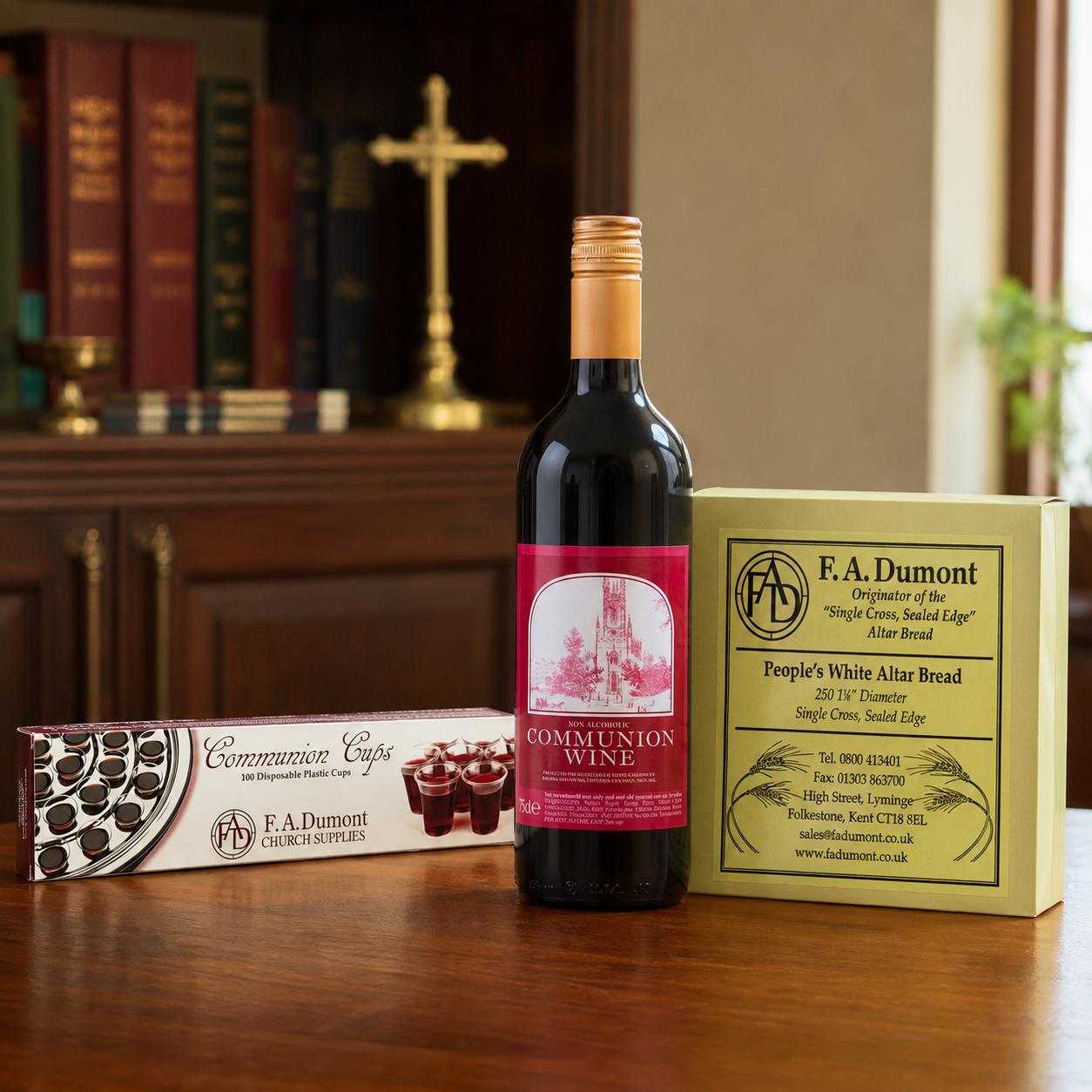 Home Communion Kit White Wafers