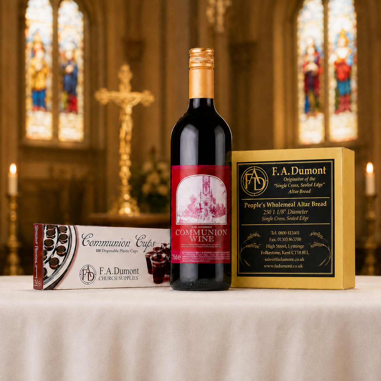 Home Communion Kit Wholemeal Wafers