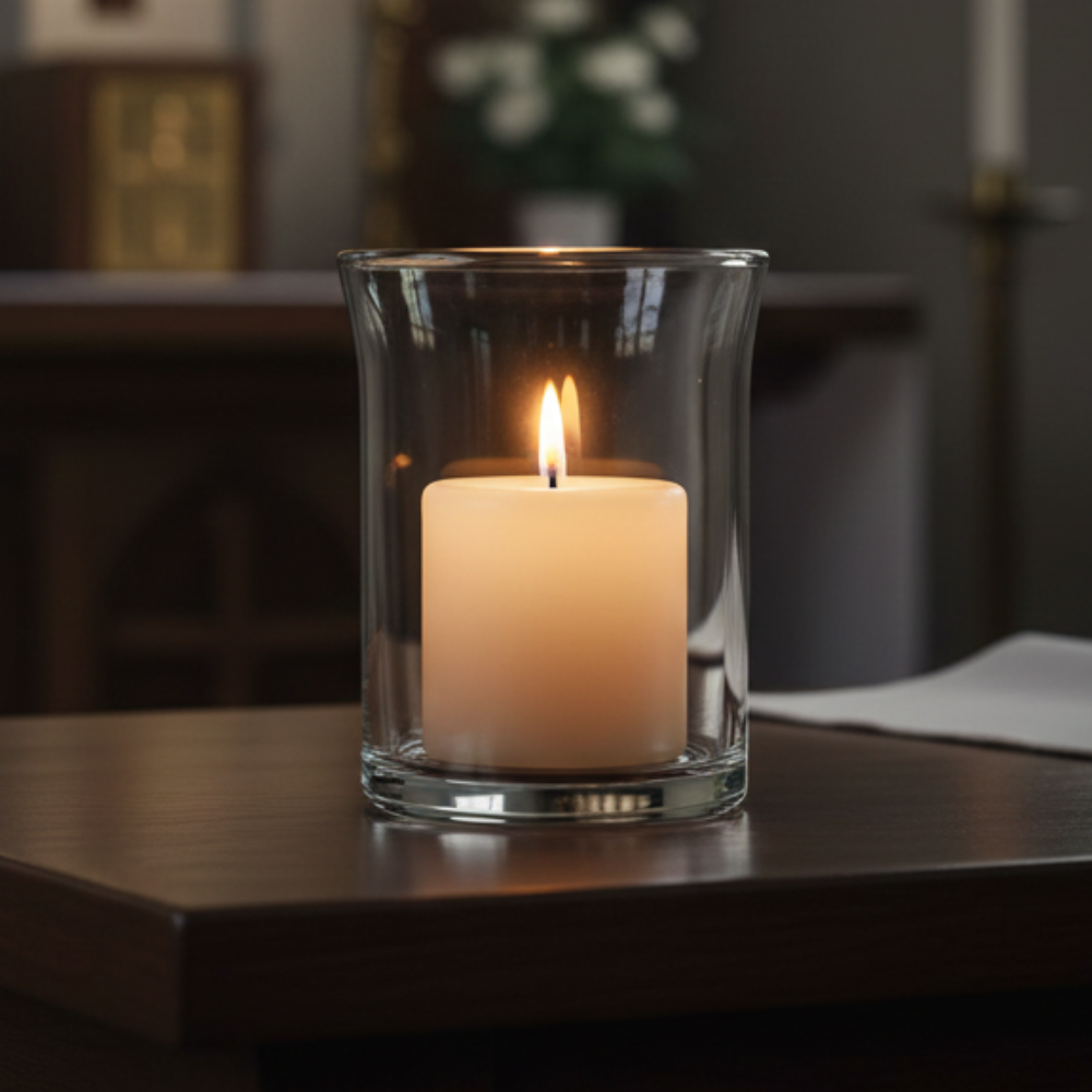 Clear Sanctuary Lamp Glass