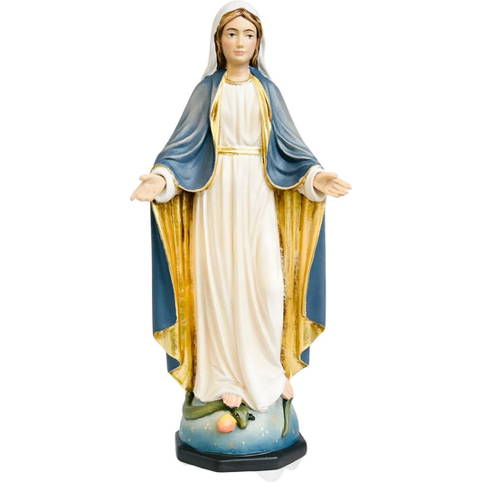 Immaculate Conception Hand-carved Wood | Sacred Art Val Gardena