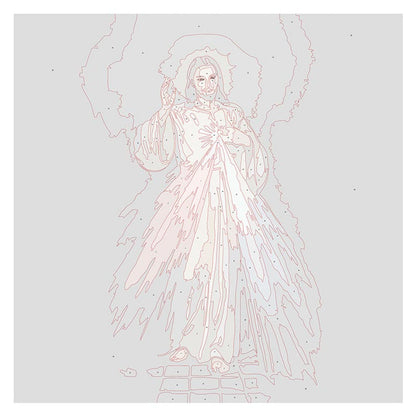 Paint-by-Numbers - Divine Mercy
