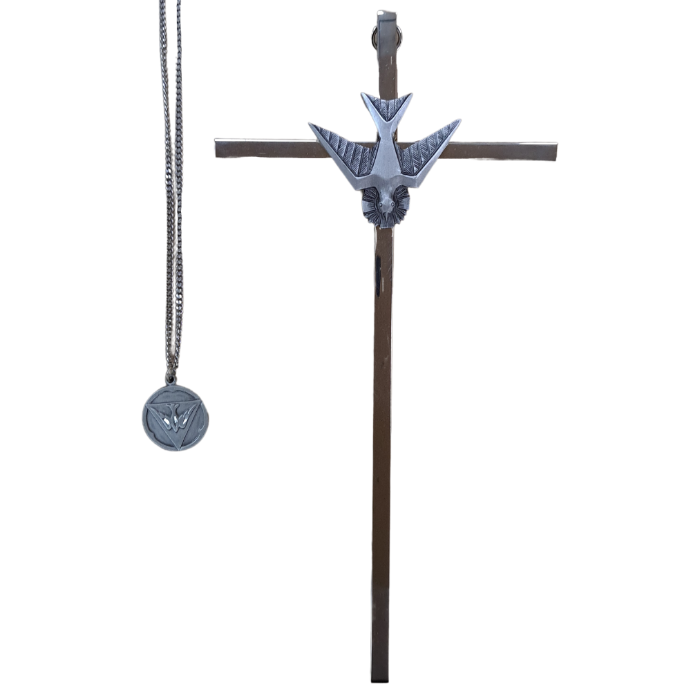 7" Cross With Necklace