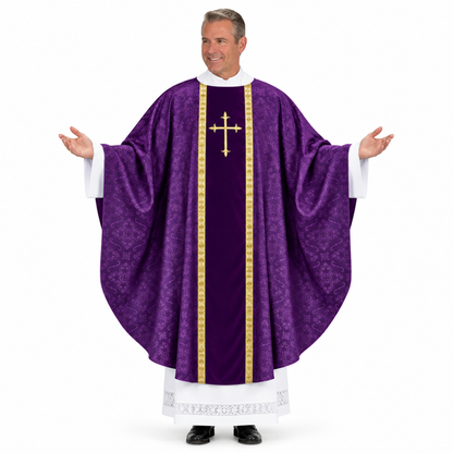 Monastic Jacquard Chasuble