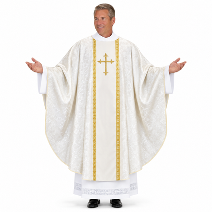 Monastic Jacquard Chasuble