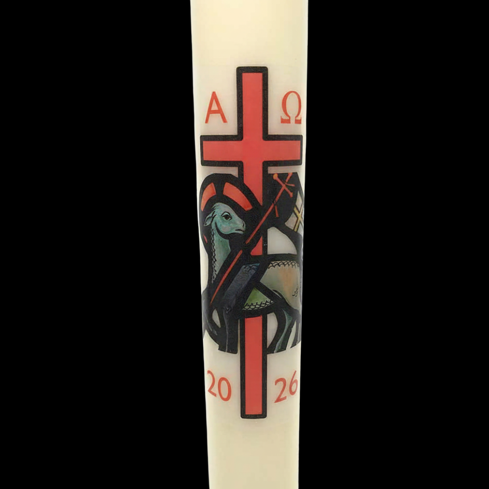 Lamb of God Paschal Candle