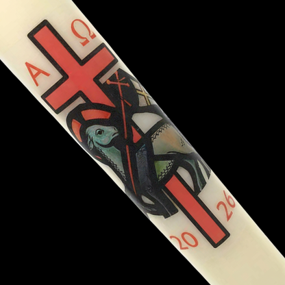 Lamb of God Paschal Candle