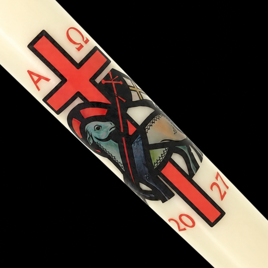 Lamb of God Paschal Candle