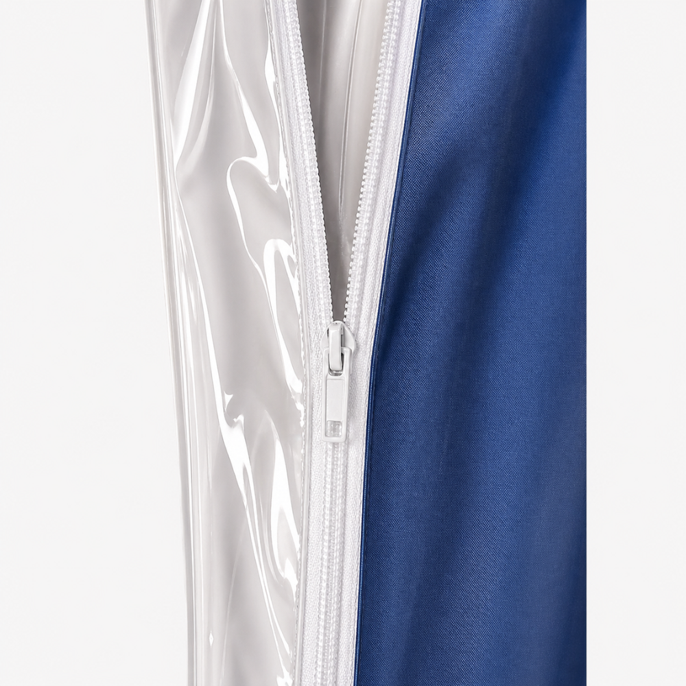 Large Deluxe Clear Vinyl Vestment Bags Pk of 2