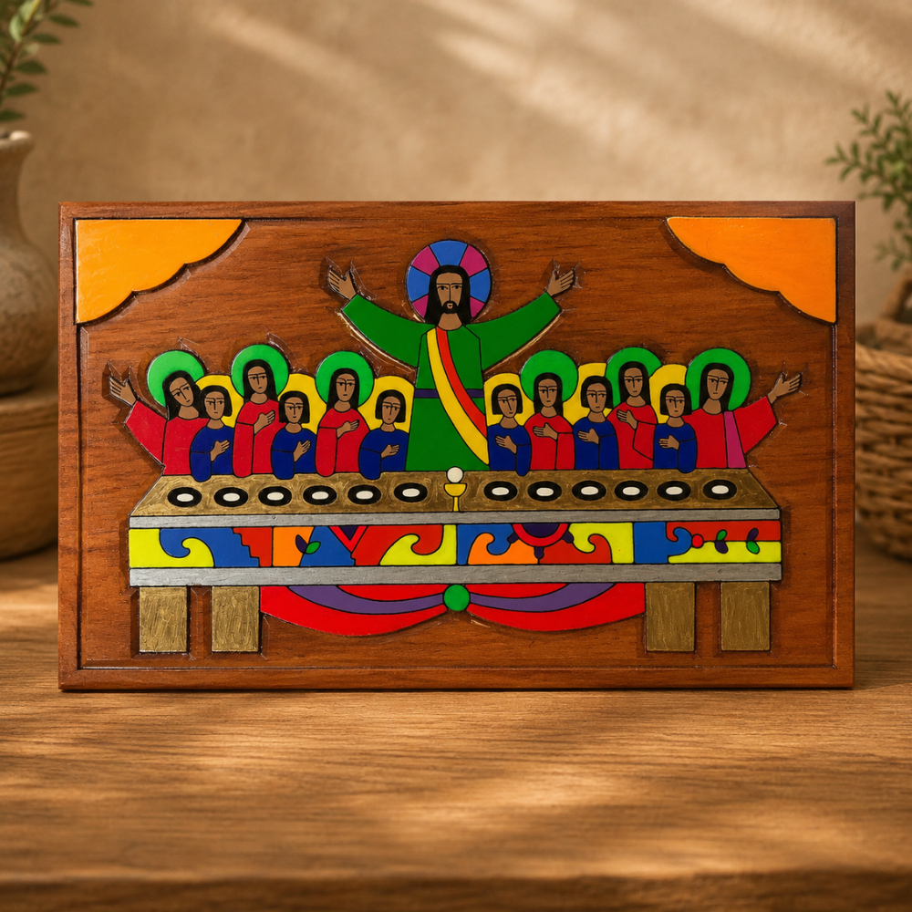 Alleluia Last Supper Plaque