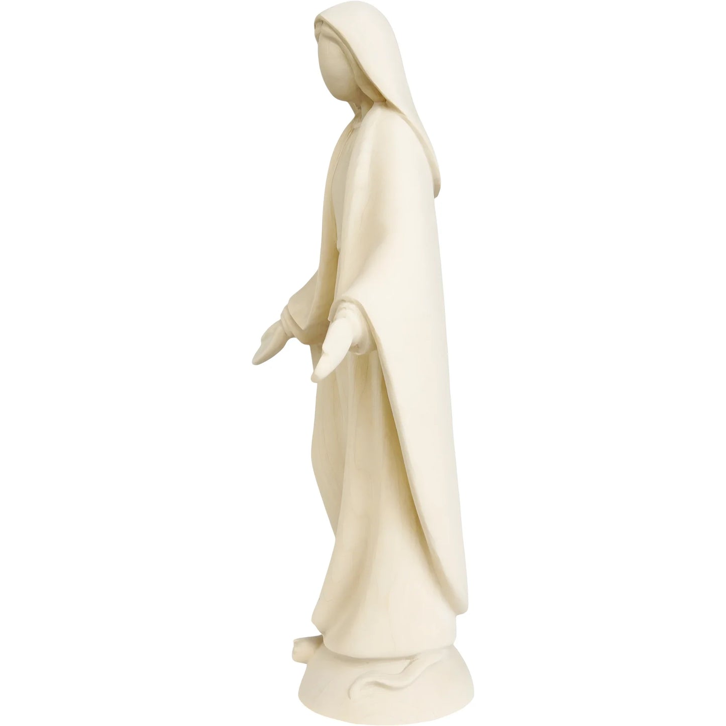 Modern Miraculous Madonna – Val Gardena Wood Carving