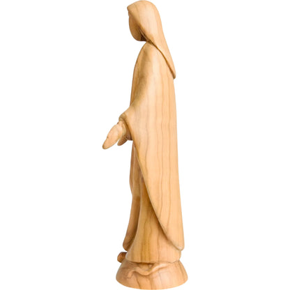 Modern Miraculous Madonna – Val Gardena Wood Carving