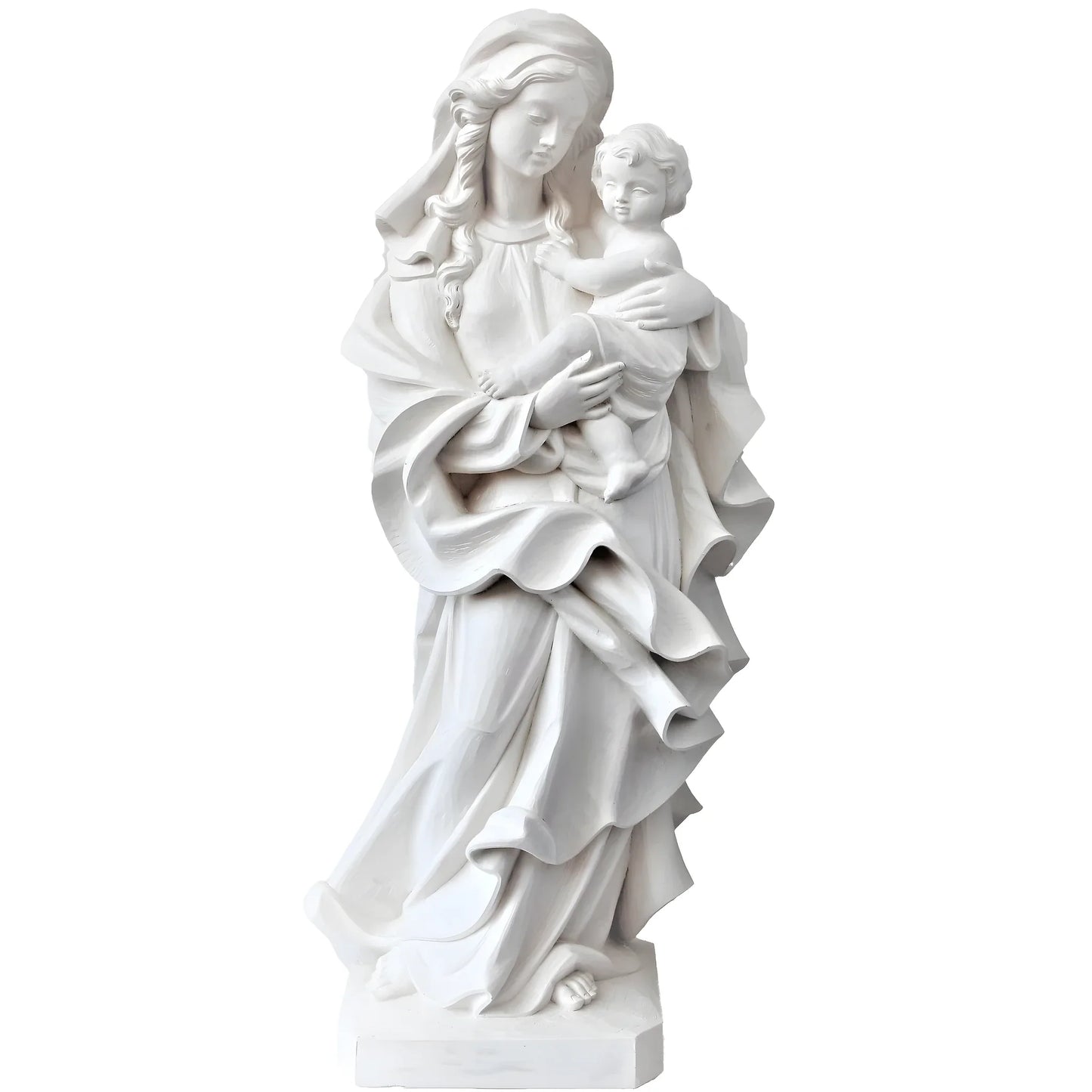Madonna of the Heart with Child – Holy Fiberglass Statue