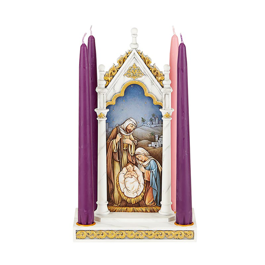 O Little Town Of Bethlehem Advent Candleholder