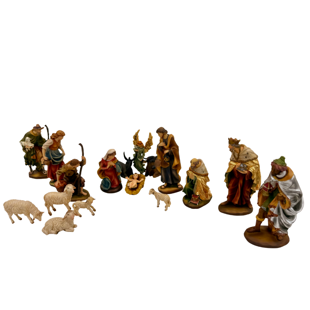 6" Scale Nativity by Demetz