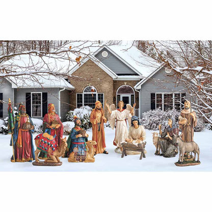 Three Kings Real Life Outdoor Nativity Set