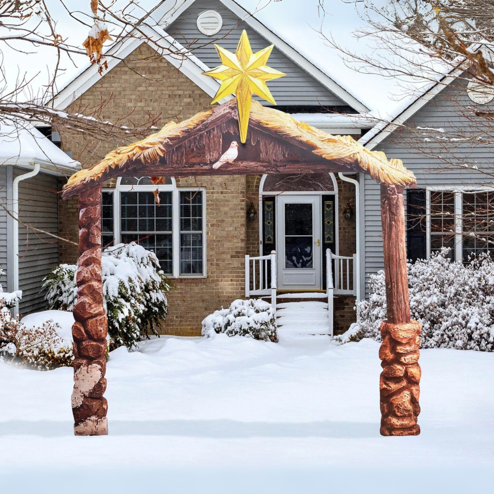 Outdoor Nativity Stable