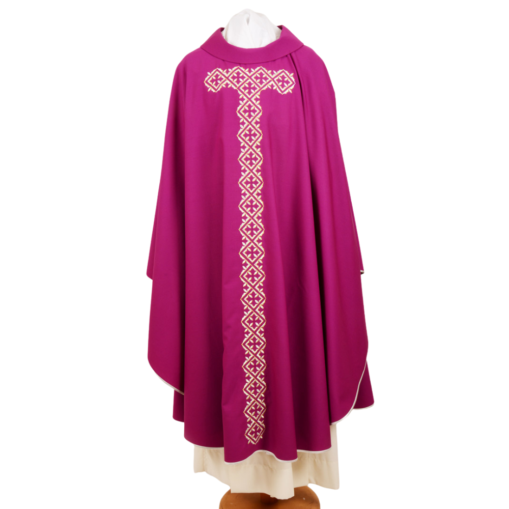 Pure Wool Crypt Chasuble - Available in 5 Colours